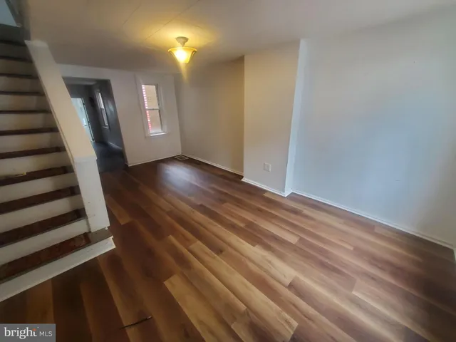 wooden floor in an empty room