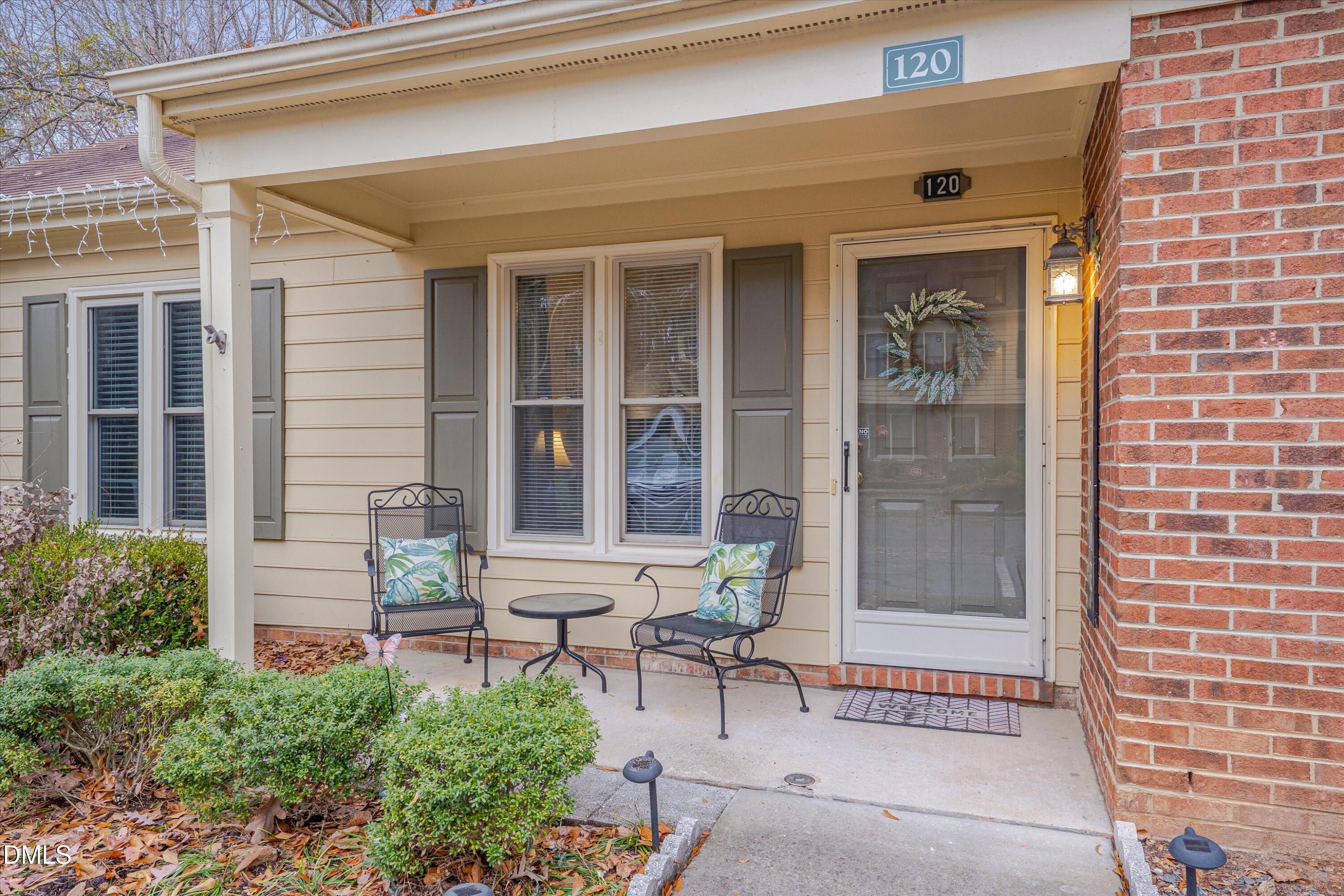120 Sparger Springs Lane Durham, NC 27705 - Photo 4 of 26 a view of an outdoor space with a house and lounge chair