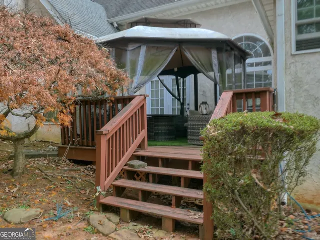 a front view of house with street