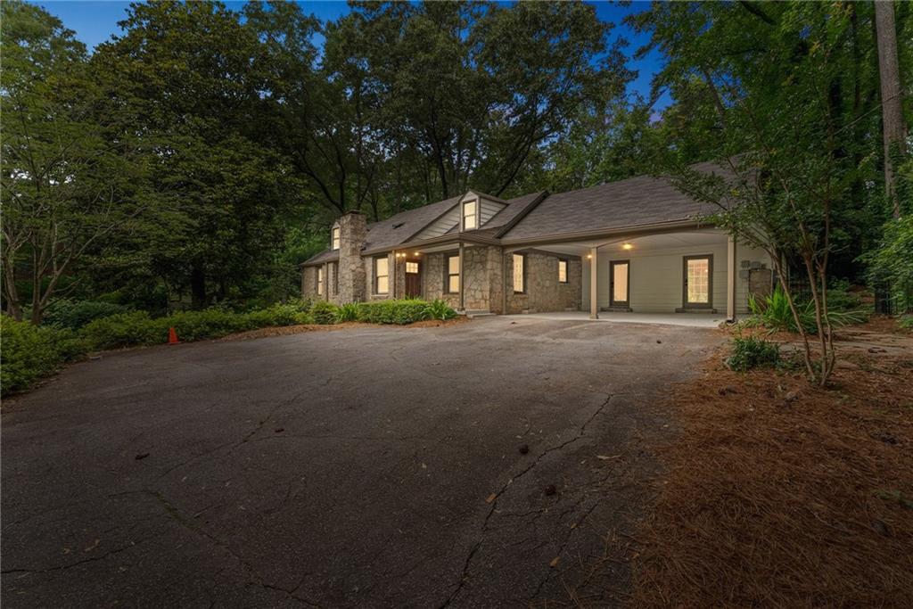 2596 Midway Road Decatur, GA 30030 - Photo 1 of 1 front view of house with a yard