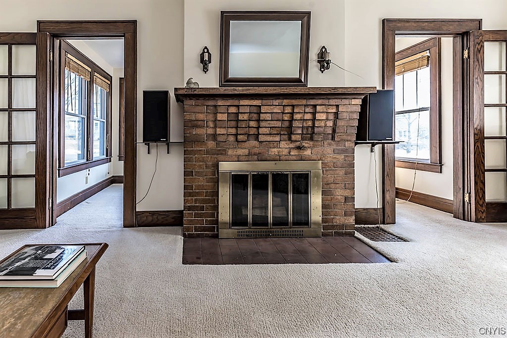 202 Cornwall Drive DeWitt, NY 13214 - Photo 6 of 27 a beautiful stone fire place