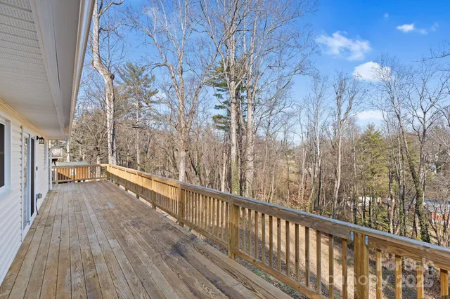a view of a yard with a trees