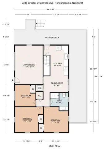 $343,000 | 2338 Greater Druid Hills Boulevard, Hendersonville, NC 28791
