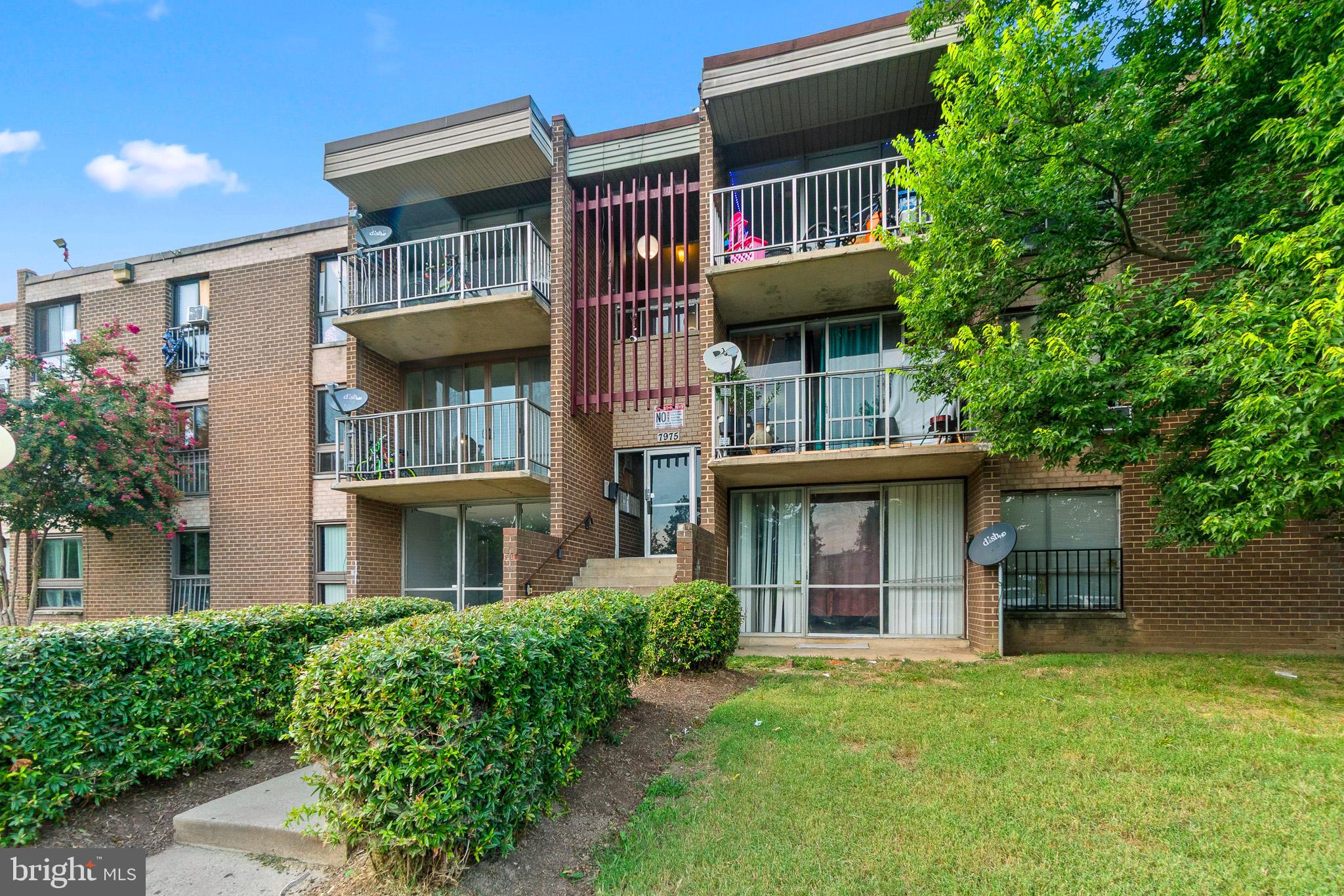 7975 Riggs Road, Unit 4 Hyattsville, MD 20783 - Photo 2 of 22 front view of an apartment building