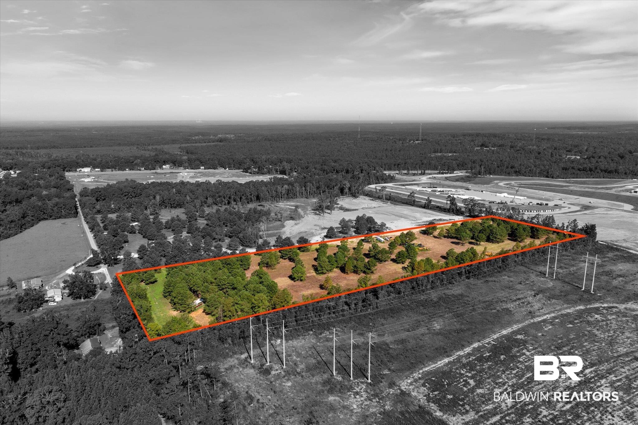 15685 Louis Cooper Road Bay Minette, AL 36507 - Photo 5 of 26 Bird's eye view