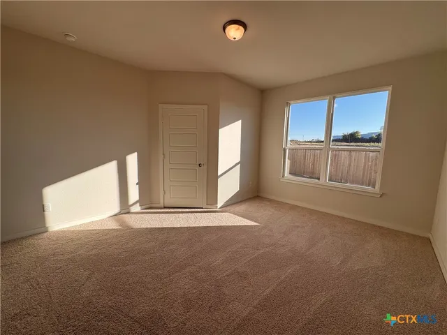 a view of a room with window