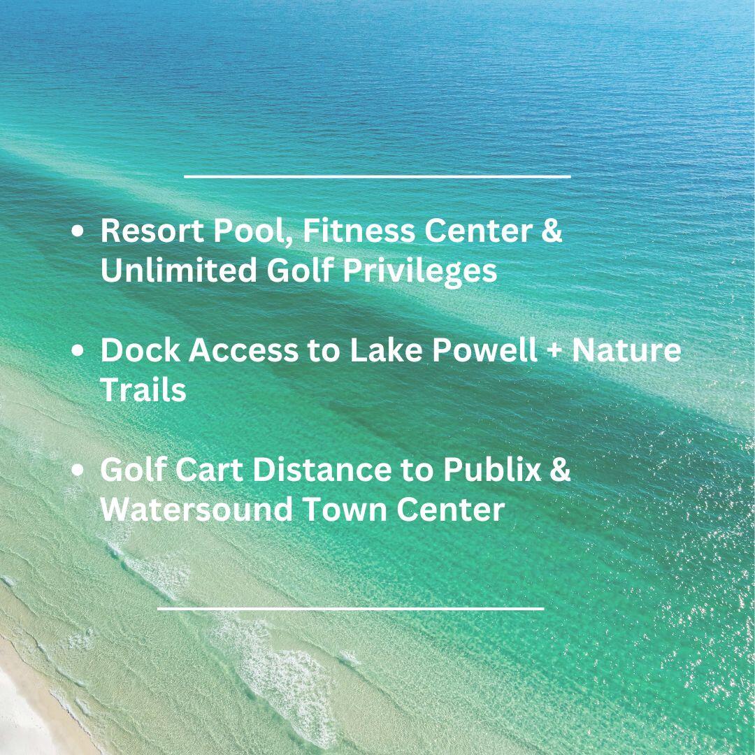 59 Suwannee Dr Inlet Beach Inlet Beach, FL 32461 - Photo 46 of 47 a sign of golf club on a wall