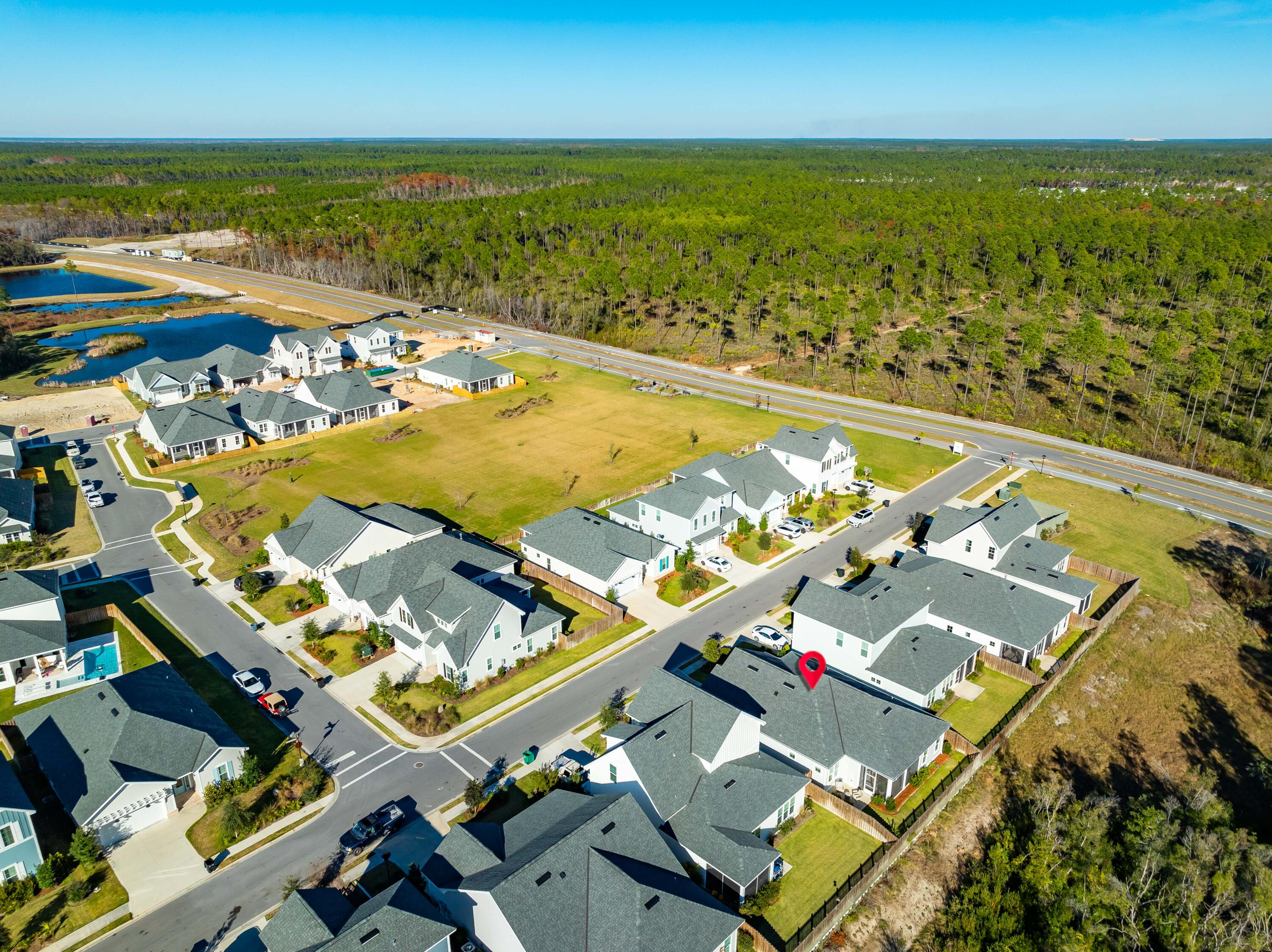 59 Suwannee Dr Inlet Beach Inlet Beach, FL 32461 - Photo 5 of 47 an aerial view of residential building and ocean