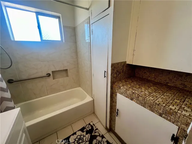 a view of a balcony with ocean view