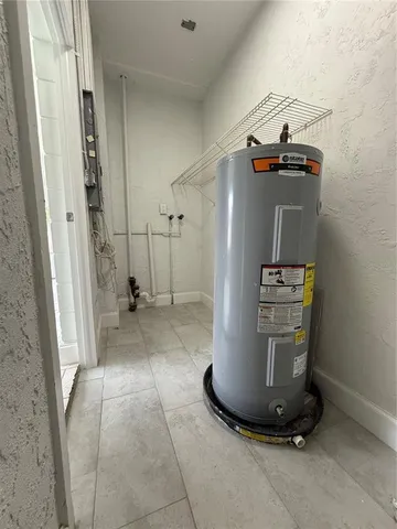 a view of a storage & utility room