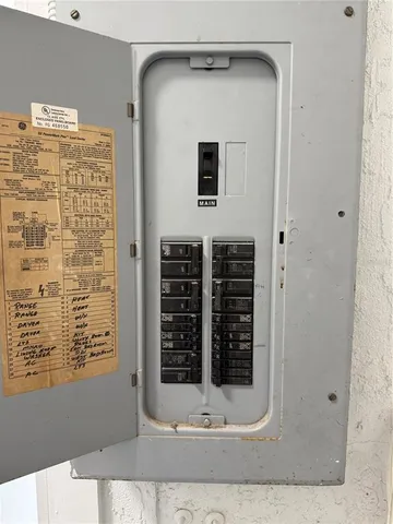 a view of front door