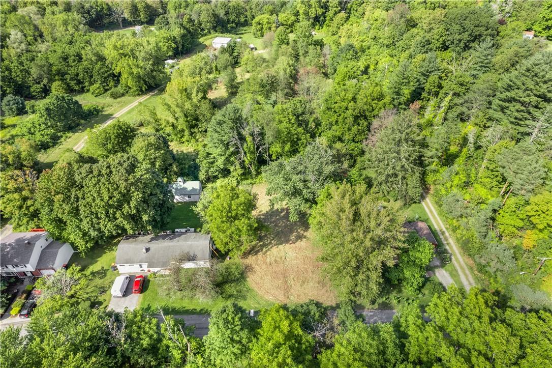 80 Midway Road Amenia, NY 12501 - Photo 11 of 16 an aerial view of residential house with outdoor space and trees all around