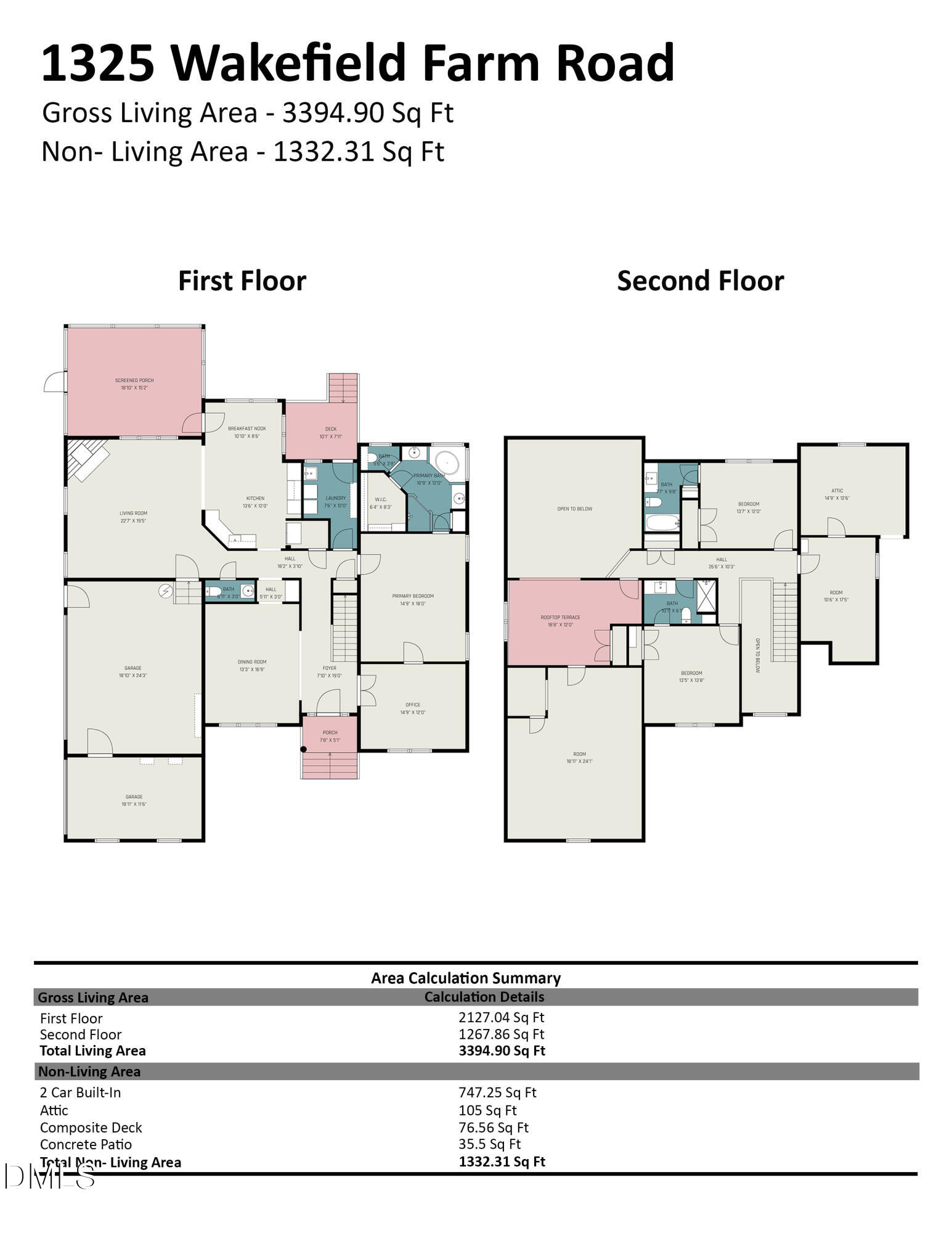 1325 Wakefield Farm Road Zebulon, NC 27597 - Photo 39 of 39 Floor Plan