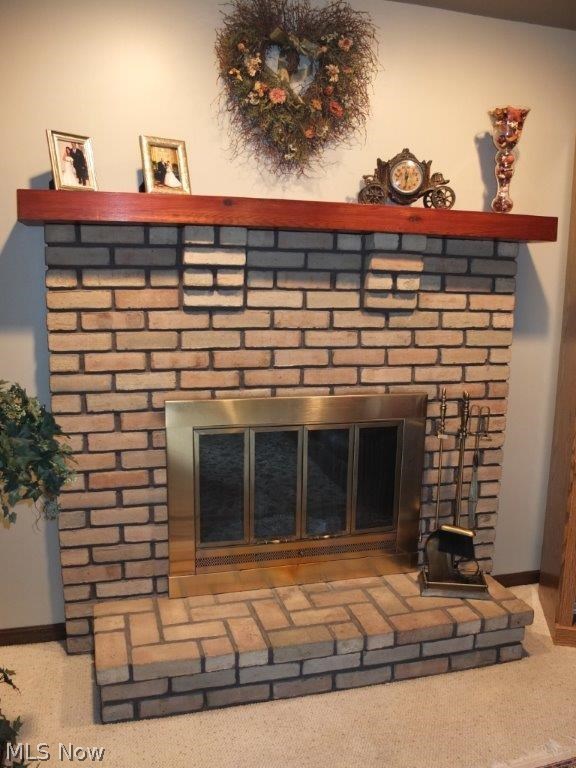 1310 Bravado Road Southwest Canton, OH 44706 - Photo 17 of 23 Fireplace in family room.