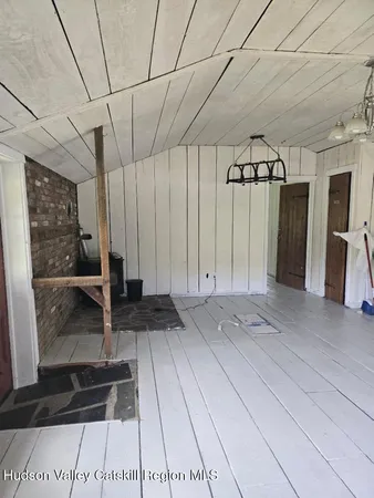 a view of a door of the house