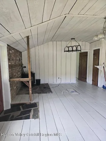 a view of a door of the house