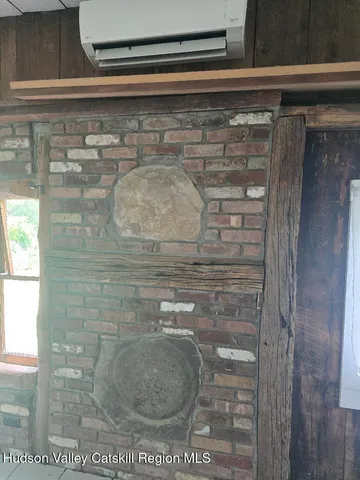 a view of a porch in front of a house