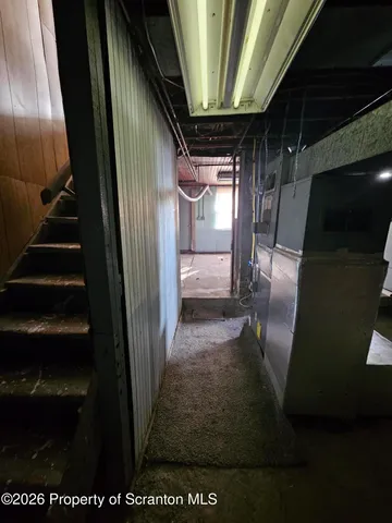 a view of a storage & utility room