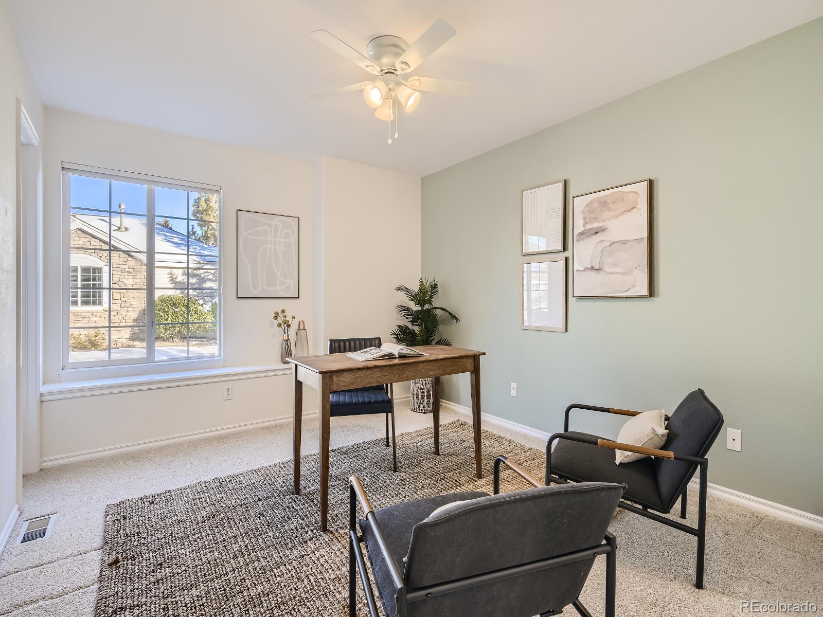 7400 West Grant Ranch Boulevard, Unit 60 Denver, CO 80123 - Photo 17 of 36 a workspace with furniture and window