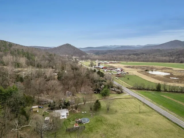 a view of lake with mountain