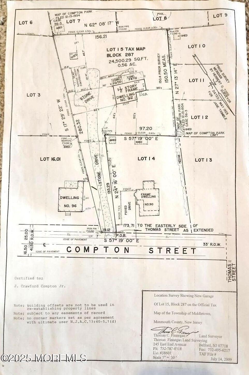 92 Compton Street Belford, NJ 07718 - Photo 27 of 27 unknown