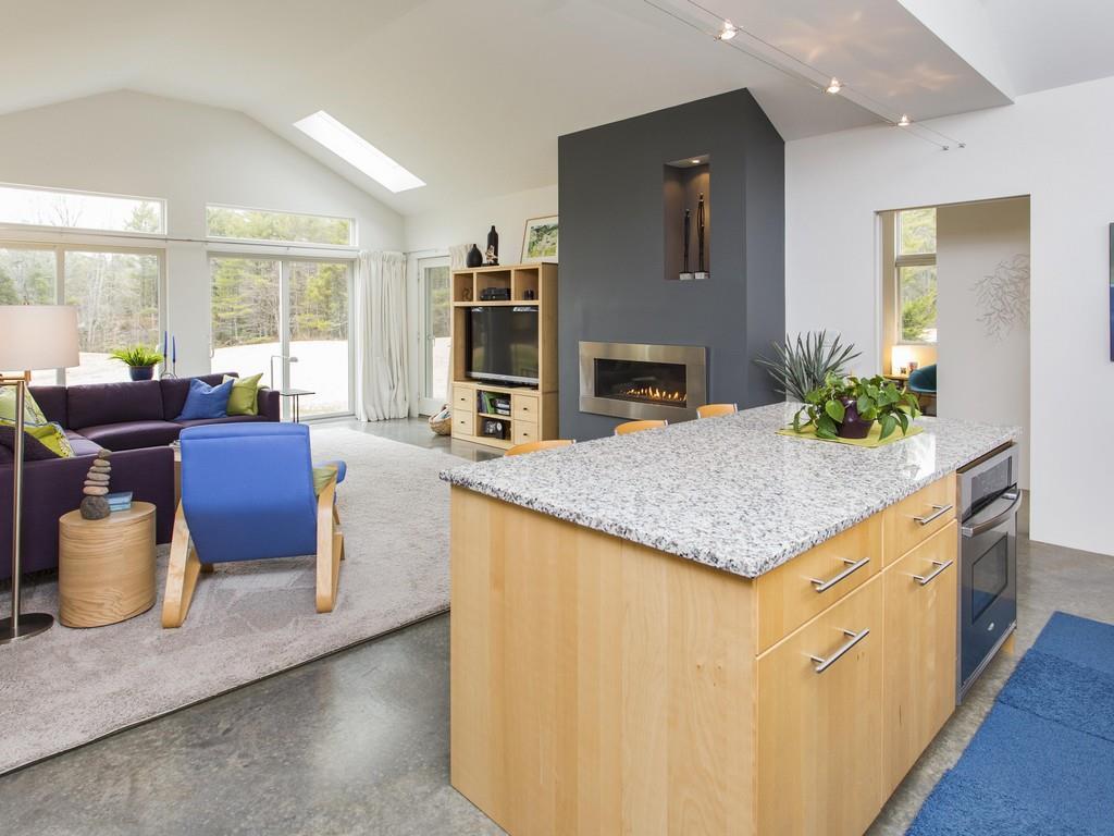 46 Windsor Lane Cumberland Center, ME 04021 - Photo 28 of 35 In-law open concept kitchen and...