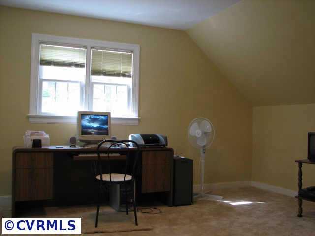 1001 Kingscross Road Midlothian, VA 23114 - Photo 8 of 10 Other - Large fifth bedroom or office with new carpet, skylights and vaulted ceilings.