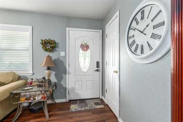 a very nice looking room with a wooden floor