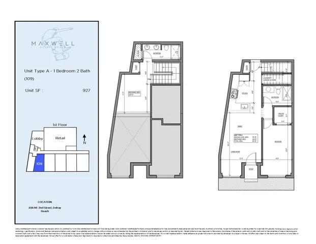 $1,045,000 | 306 Northeast 2nd Street, Unit LOFT #109, Delray Beach, FL 33483