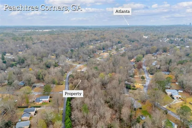 a sign that is sitting in a tree