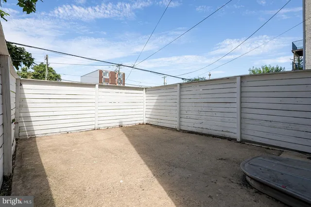 a view of a porch with a bench
