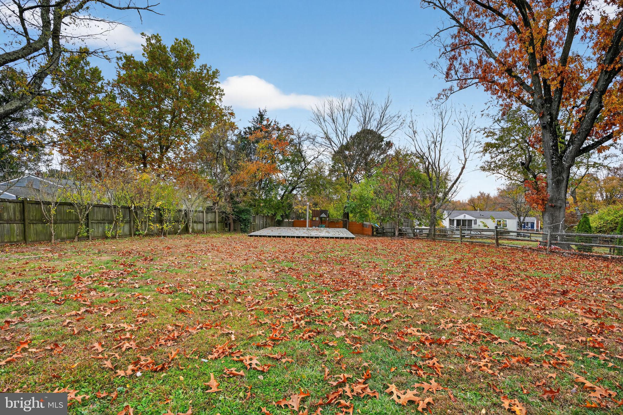 1513 Rainbow Drive Silver Spring, MD 20905 - Photo 45 of 58 a backyard of a house with lots of green space