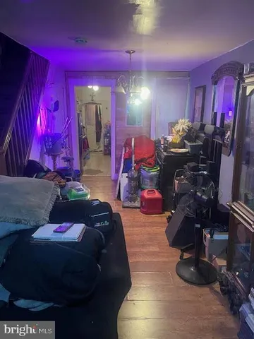 a room with lots of gym equipment