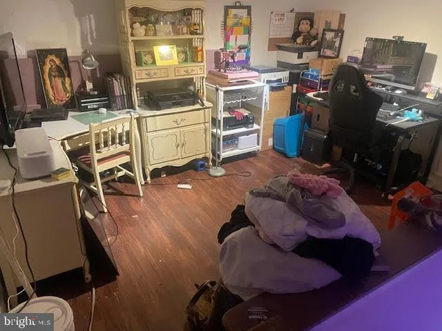 a room with storage and utility