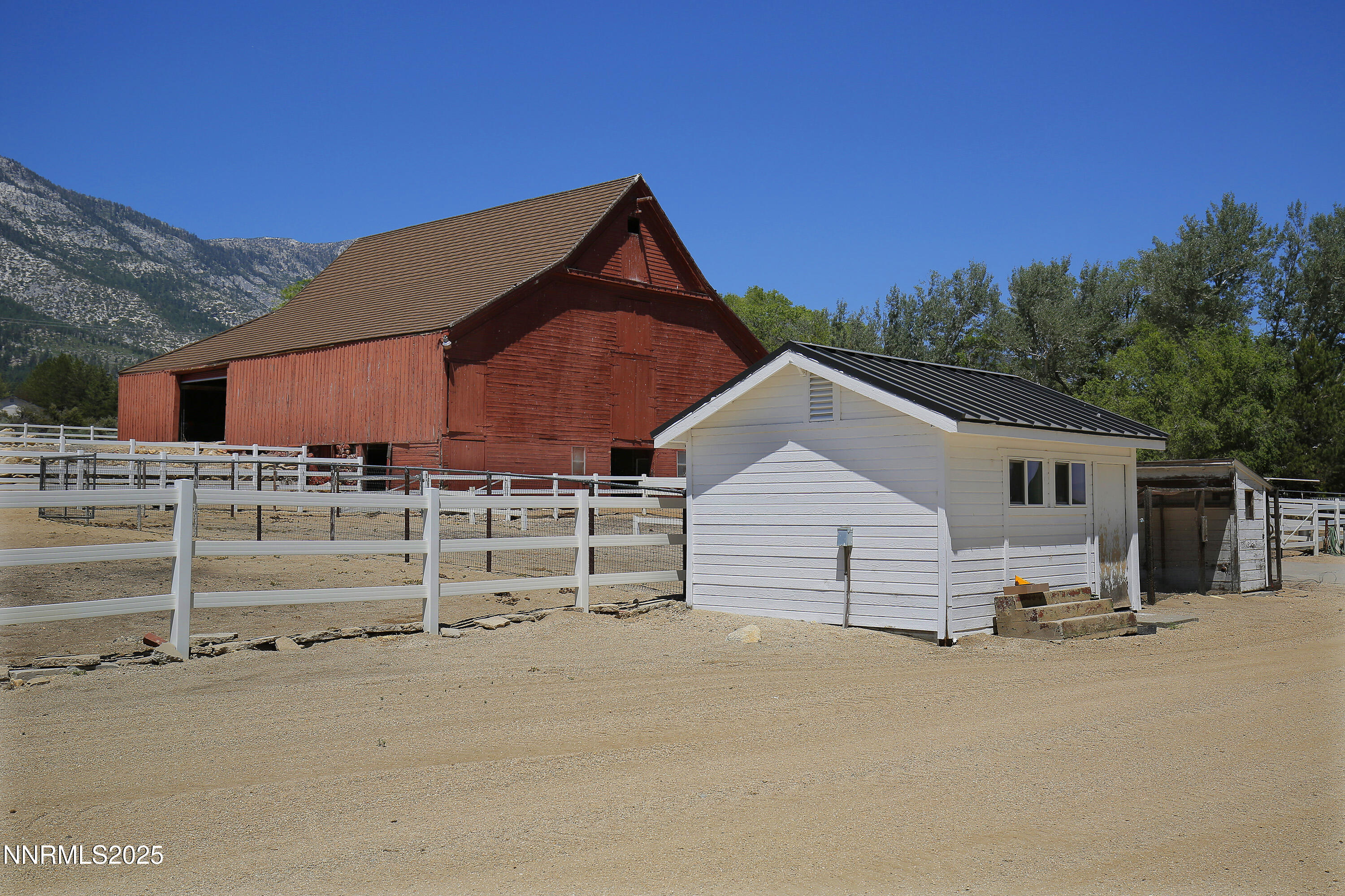 775 Foothill Road Gardnerville, NV 89460 - Photo 22 of 90 a view of a house with wooden fence