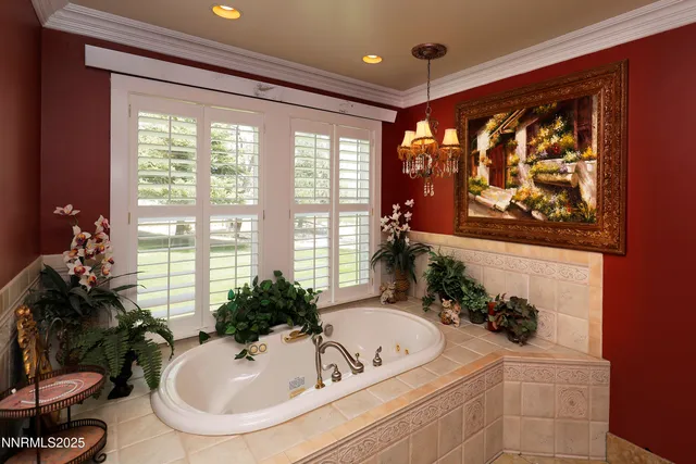 a view of a city with mountains in the background