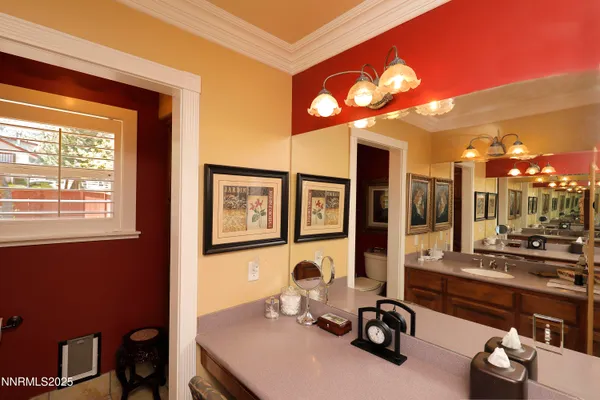 a view of a city with a lake view