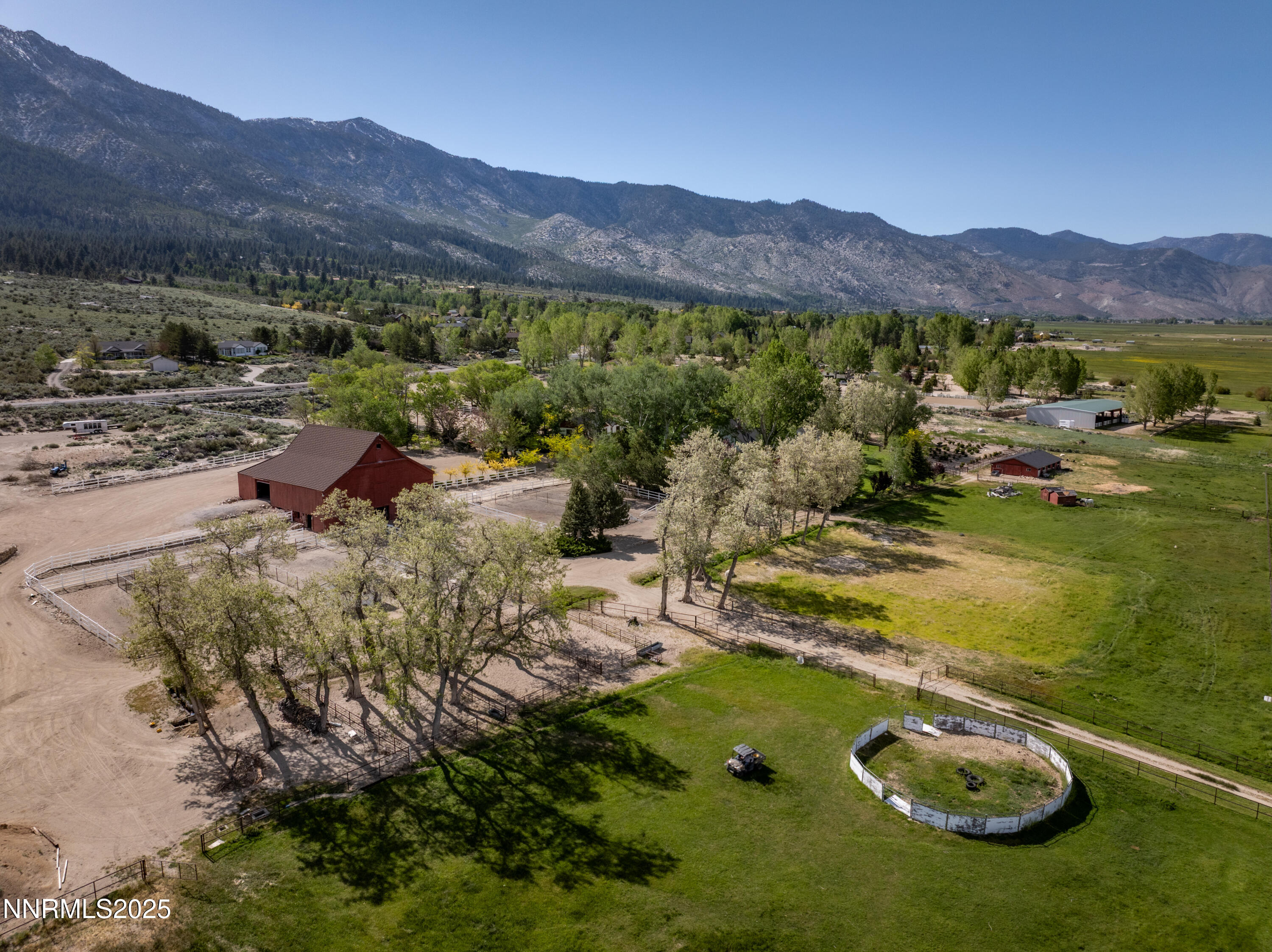 775 Foothill Road Gardnerville, NV 89460 - Photo 84 of 90 a view of a city with mountains in the background
