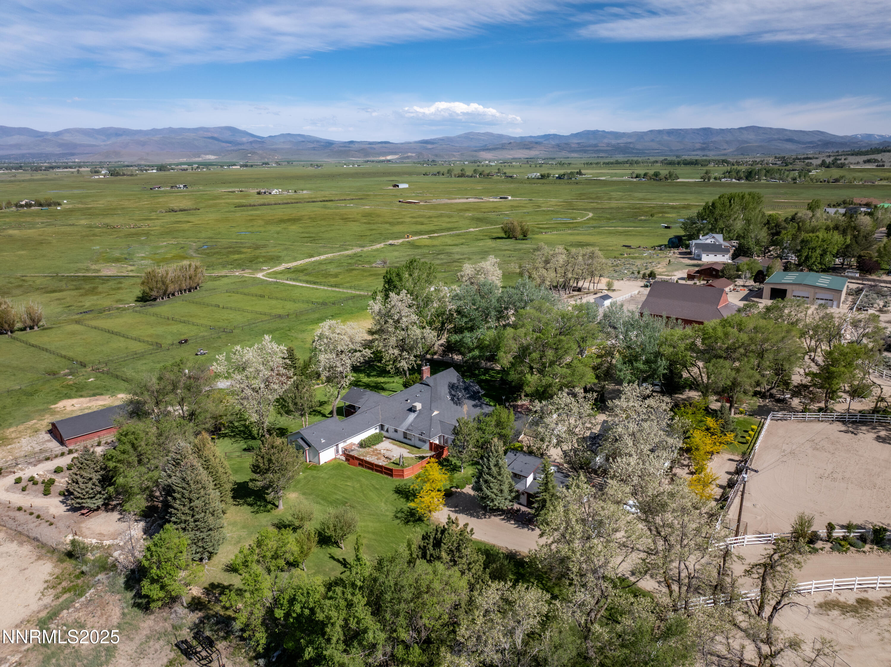775 Foothill Road Gardnerville, NV 89460 - Photo 88 of 90 a view of a city with a lake view