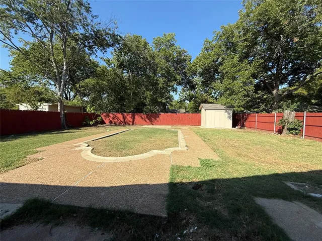 a view of outdoor space yard and swimming pool