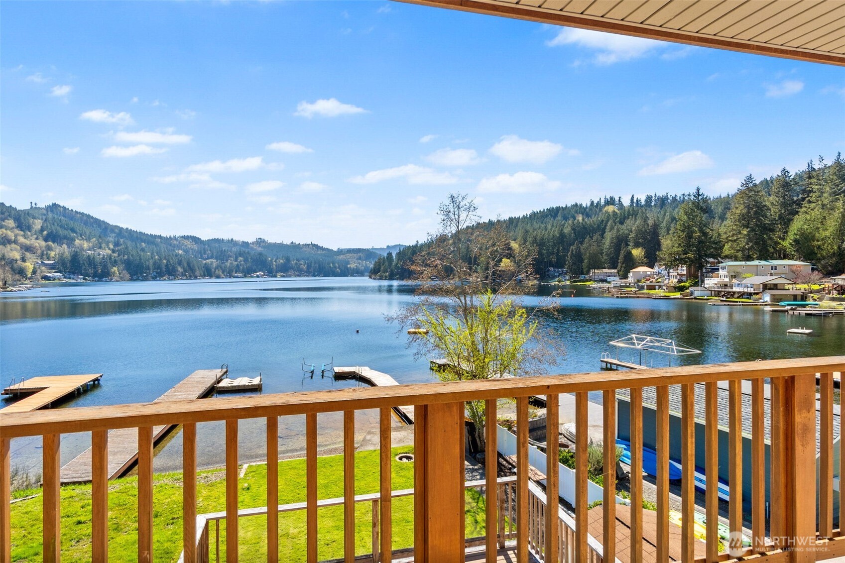 1521 Summit Lake Shore Road Northwest Olympia, WA 98502 - Photo 28 of 40 a view of lake with green space