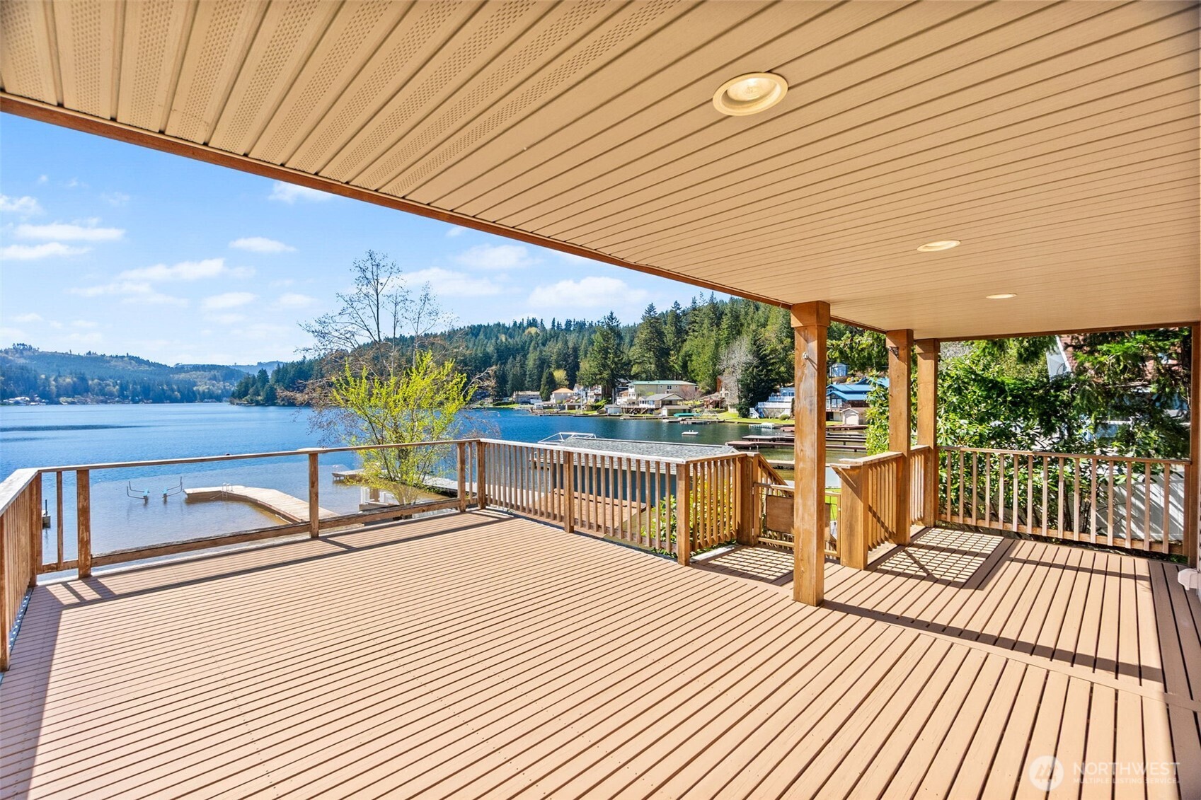 1521 Summit Lake Shore Road Northwest Olympia, WA 98502 - Photo 9 of 40 a view of a swimming pool with a patio