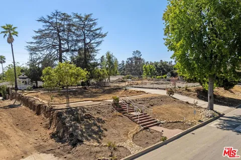 a bird view of a house