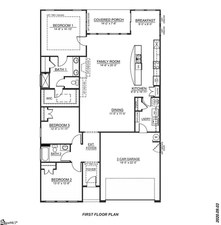 $376,900 | 206 Archer Drive, Greenwood, SC 29649