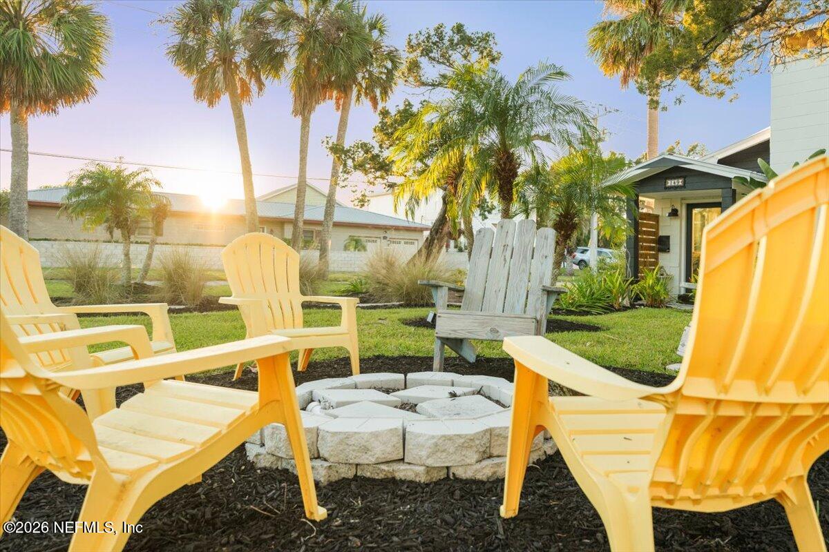 149 Menendez Road St. Augustine, FL 32080 - Photo 2 of 55 Fire Pit Entertaining Garden
