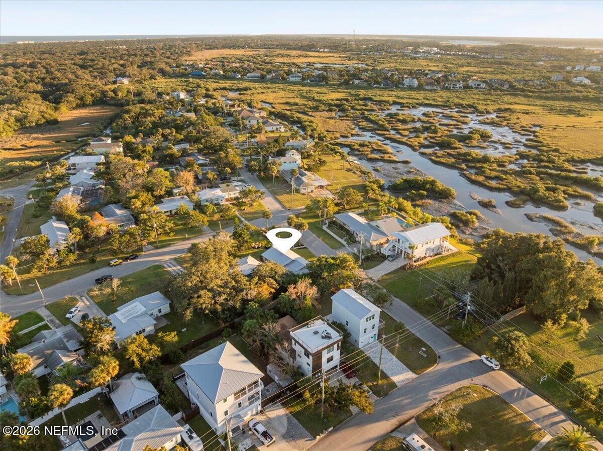 149 Menendez Road St. Augustine, FL 32080 - Photo 52 of 55 Aerial of S. Davis Shores & Quarry Creek