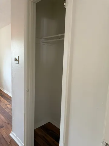 a view of front door