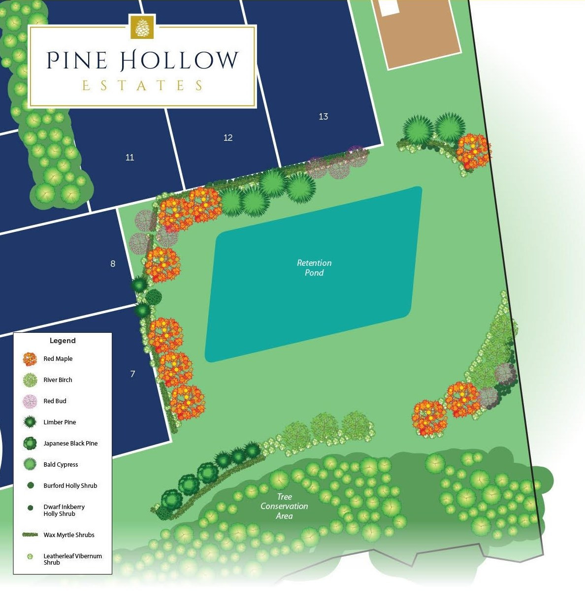 9316 Field Maple Court Raleigh, NC 27613 - Photo 42 of 42 Retention pond will be landscaped when community is closer to completion. Rention Pond