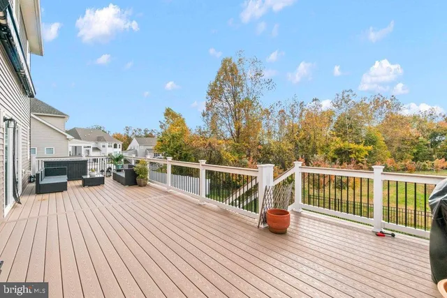 a view of a terrace with furniture