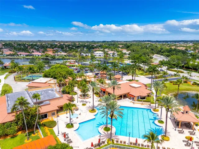 a view of a city with an ocean